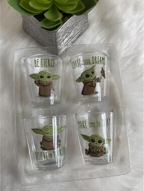 Star Wars The Child Glassware 4-Pack - Mandalorian Collection